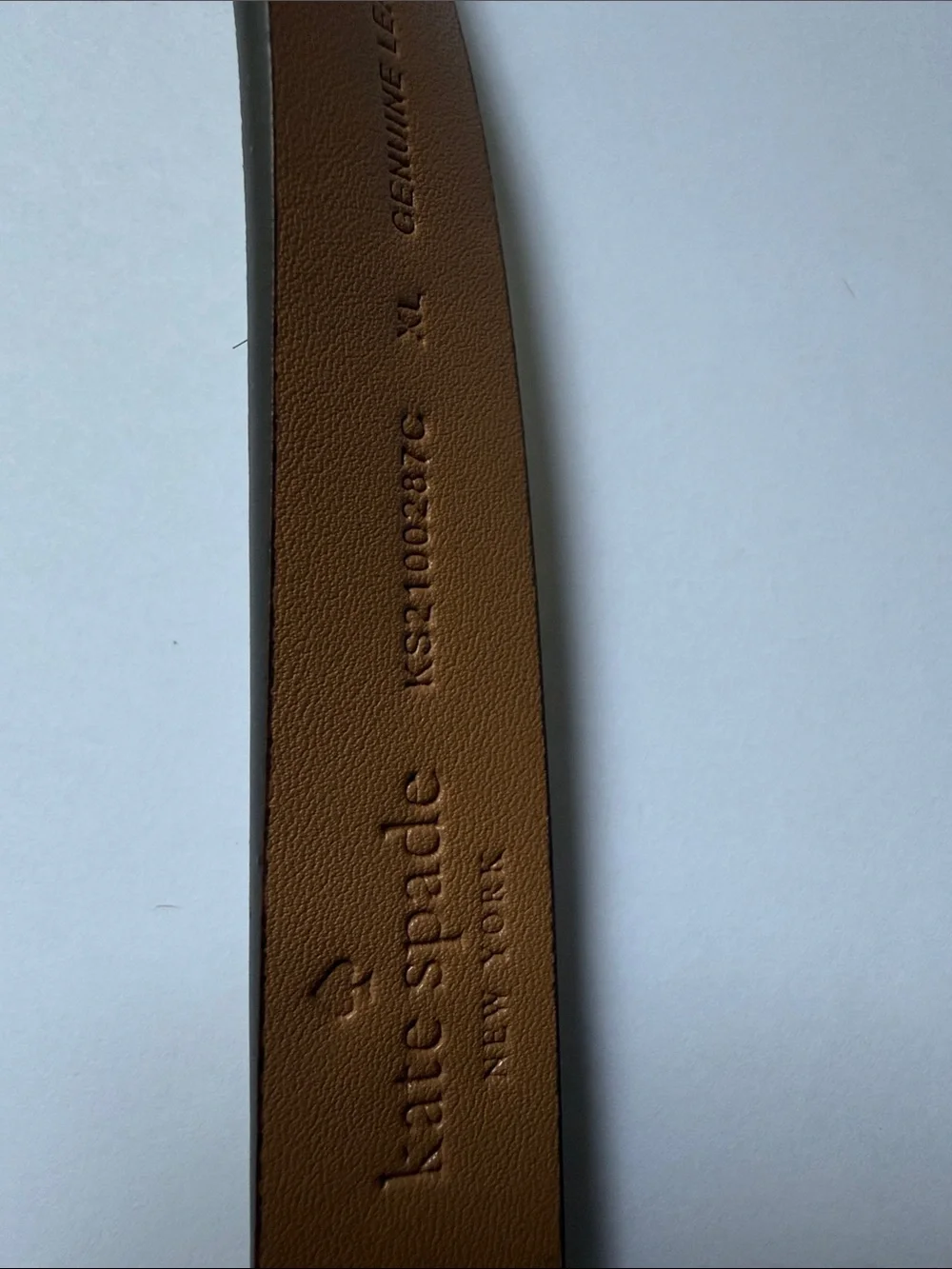 NWT Kate Spade  Leopard Print Bow Belt - Brown/Black XL